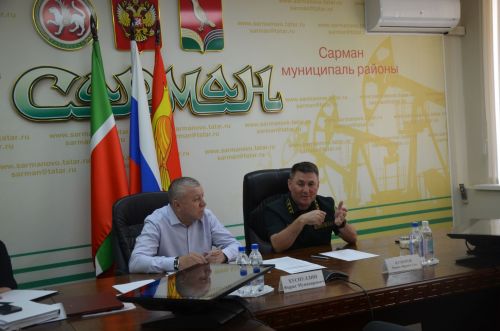 Районга ТР Урман хуҗалыгы министры Равил Кузюров килде