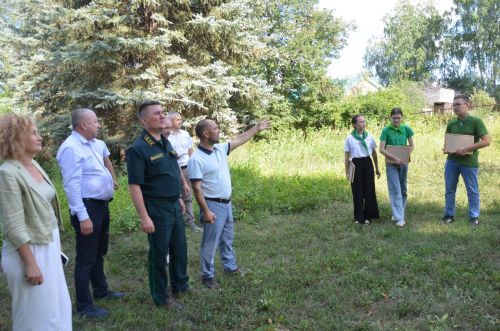 Районга ТР Урман хуҗалыгы министры Равил Кузюров килде