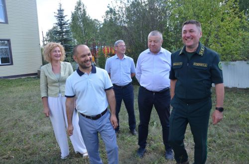Районга ТР Урман хуҗалыгы министры Равил Кузюров килде