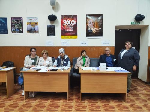 Сайлау участокларында эш башланды