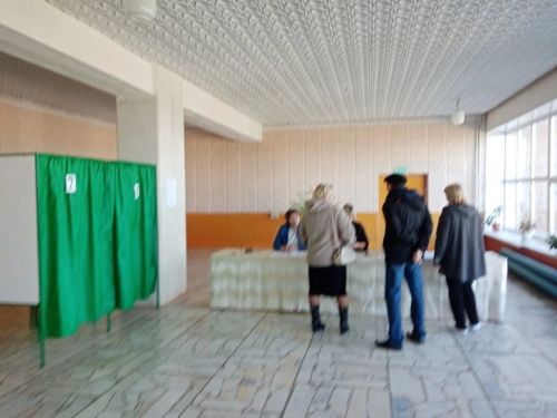 Петровский Завод халкы мәдәният йортында сайлый