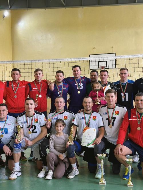 Мужская сборная района по волейболу стала чемпионом РТ
