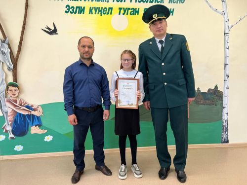 Ләшәү-Тамак мәктәбе экологик десантлар бәйгесендә призлы урын алды
