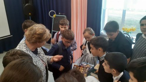 Учащиеся школ района встретились с известным исследователем
