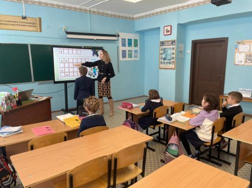 В Старокаширской школе проходит Неделя английского языка