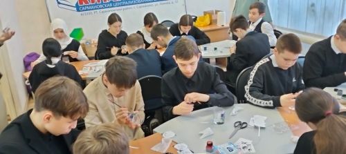 В Сармановской центральной библиотеке состоялся мастер-класс