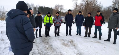 В селе Муртыш-Тамак состоялось совещание по проведению зимнего картинга