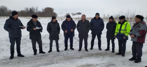 В селе Муртыш-Тамак состоялось совещание по проведению зимнего картинга