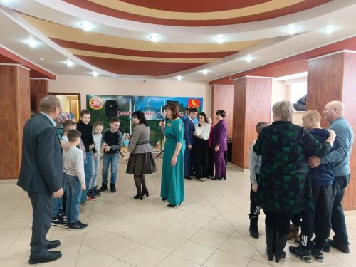 Сарманда үрнәк гаиләләр белән очрашу үтте