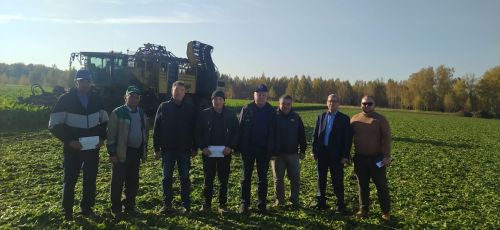 В районе наградили передовиков свеклоуборочной кампании