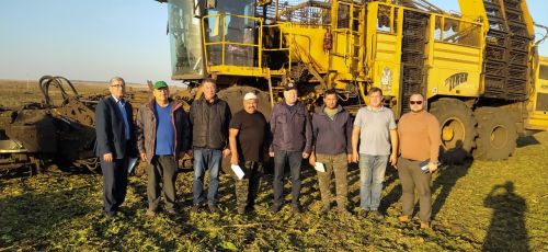 В районе наградили передовиков свеклоуборочной кампании