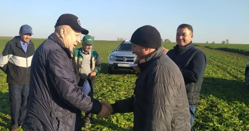 В районе наградили передовиков свеклоуборочной кампании