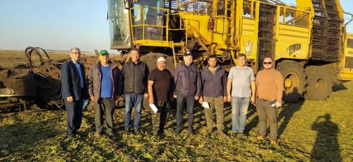 В районе наградили передовиков свеклоуборочной кампании