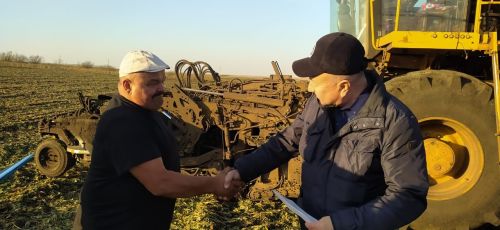 В районе наградили передовиков свеклоуборочной кампании