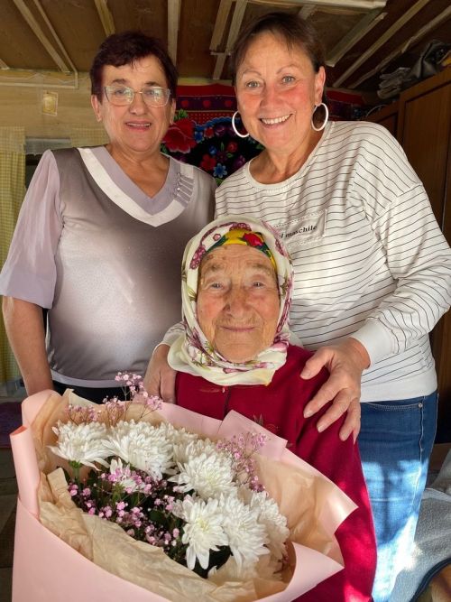 Октябрина апага 90 яшь тулды