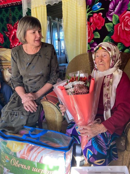 Октябрина апага 90 яшь тулды
