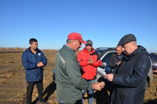 В районе наградили передовиков свеклоуборочной кампании