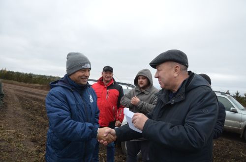 В районе наградили передовиков свеклоуборочной кампании