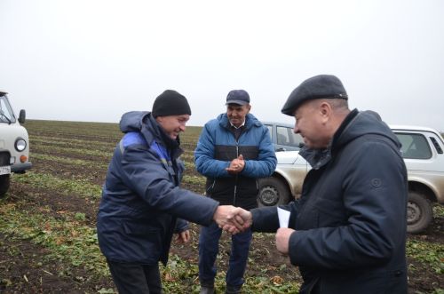 В районе наградили передовиков свеклоуборочной кампании