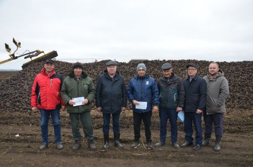В районе наградили передовиков свеклоуборочной кампании