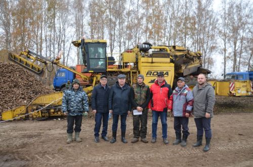 В районе наградили передовиков свеклоуборочной кампании