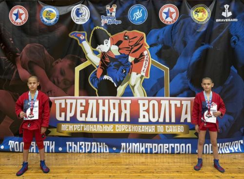 Самбисты района завоевали медали в Тольятти