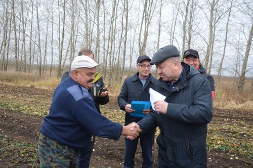 В районе наградили передовиков свеклоуборочной кампании