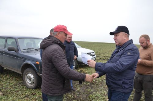 В районе наградили передовиков свеклоуборочной кампании