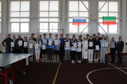 В Сармановском аграрном колледже состоялись соревнования по настольному теннису