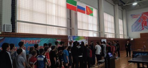 В Сарманово стартовал турнир по настольному теннису