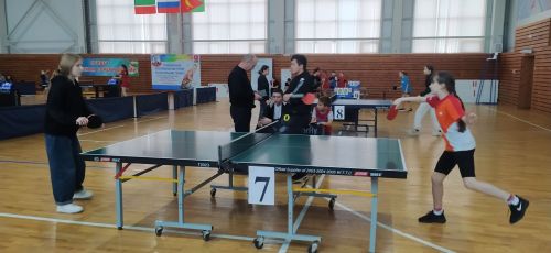 В Сарманово стартовал турнир по настольному теннису