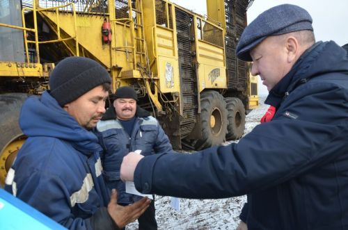 В районе завершили уборку сахарной свеклы