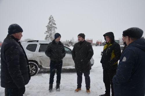 В районе провели проверку АПК по постановке техники на зимнее хранение и подготовке к ремонту