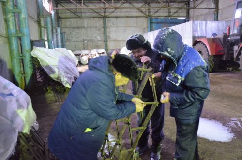 В районе провели проверку АПК по постановке техники на зимнее хранение и подготовке к ремонту