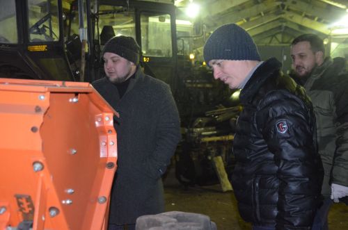 В районе провели проверку АПК по постановке техники на зимнее хранение и подготовке к ремонту