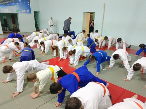 Чемпионка мира побывала в гостях у наших дзюдоистов