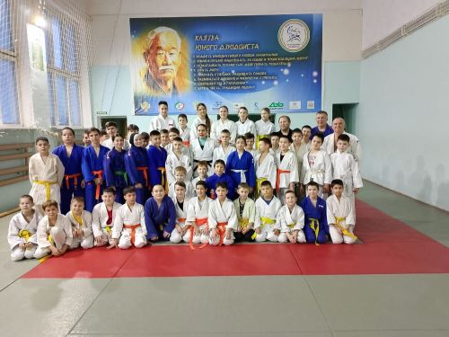Чемпионка мира побывала в гостях у наших дзюдоистов
