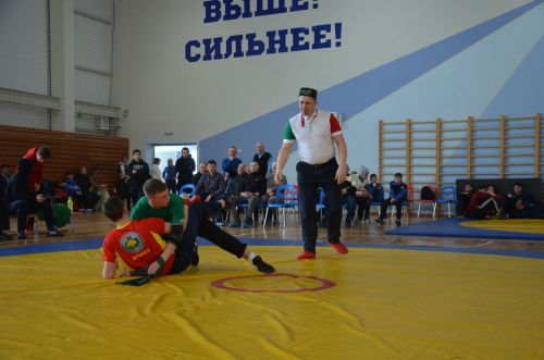 Сарманга иң оста көрәшчеләр җыелдылар