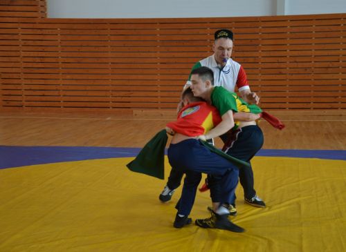Сарманга иң оста көрәшчеләр җыелдылар