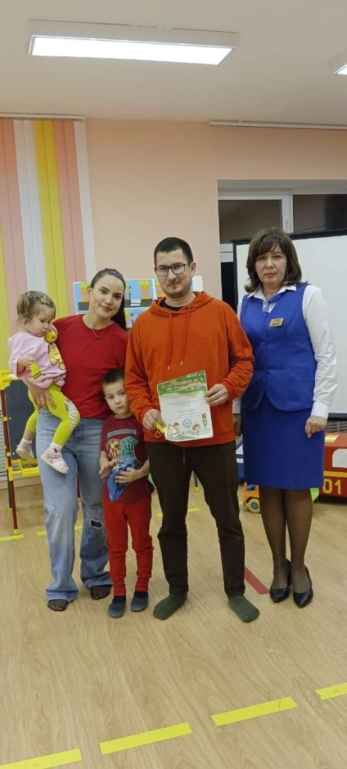 В детском саду «Сандугач» соревновались семьями