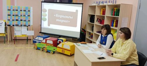 В детском саду «Сандугач» соревновались семьями