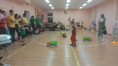 В детском саду «Сандугач» соревновались семьями