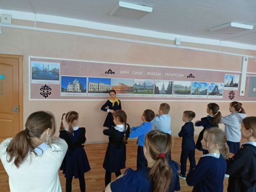 Учащиеся Петровскозаводской школы провели Всероссийскую зарядку