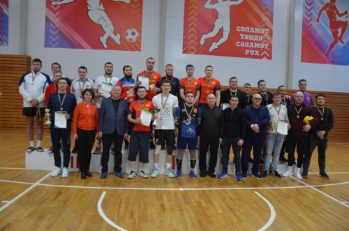 В Сарманово состоялся волейбольный турнир