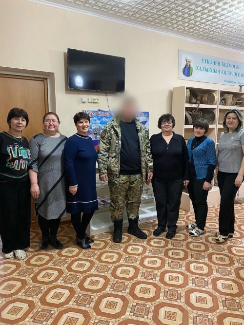 В Старомензелябашской школе состоялся Урок мужества