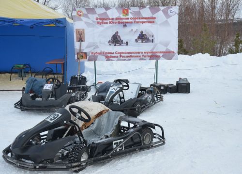 130 картингистов соревнуются на Кубок главы Сармановского района
