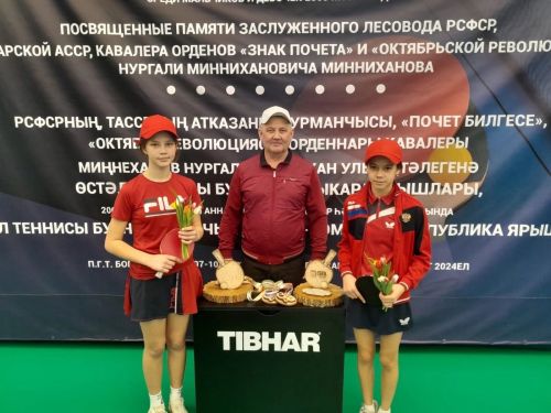 Сармановские теннисисты вошли в пятерку лучших в республике