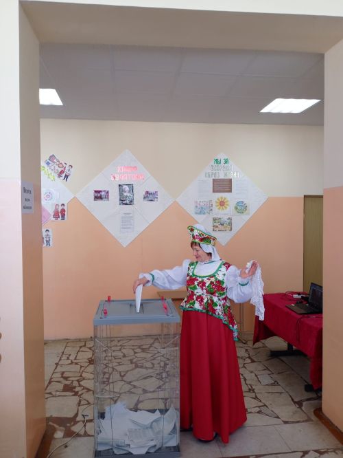 Александровкада ансамбль белән сайлыйлар