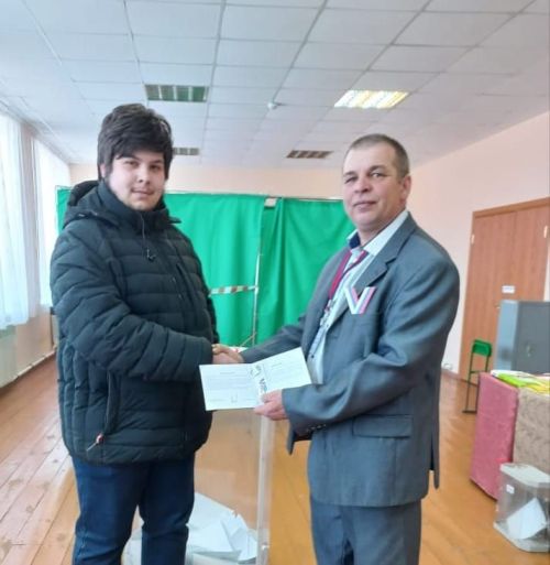 Кәшер егете сайлауда беренче тапкыр катнашты