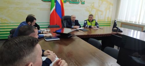 Районная комиссия по обеспечению БДД приняла участие в республиканском заседании